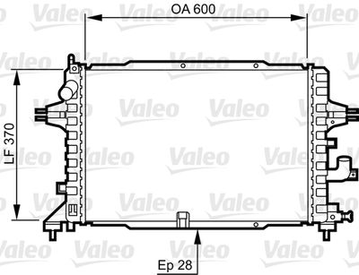OPEL SU RADYATORU (BRAZING) ASTRA H Z13DTH Z17DTH Z17DTJ Z19DT ZFIRA B Z17DTJ A17DTJ Z19DT
