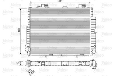 MERCEDES MOTOR SU RADYATORU E-CLASS W210 E 55 AMG 97>02 S210 E 55 T AMG 97>03