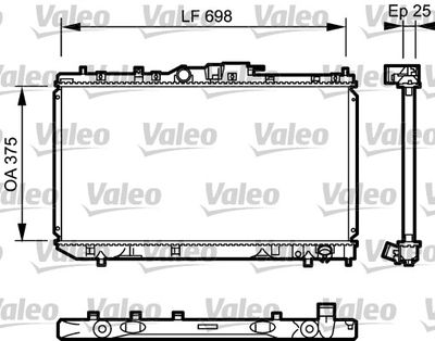 TOYOTA MOTOR SU RADYATORU AVENSIS 2,0 D4 D 99>03 MANUEL