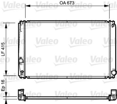 TOYOTA MOTOR SU RADYATORU TOYOTA RAV4 III 06>12 OTOMATIK