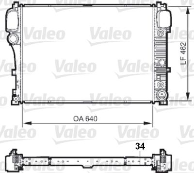 MERCEDES MOTOR SU RADYATORU S-CLASS W221 06>13 C216 06>13