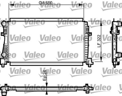 VAG MOTOR SU RADYATORU GOLF VII OCTAVIA YETI A3 LEON 1,2TSI 1,6TDI 12>