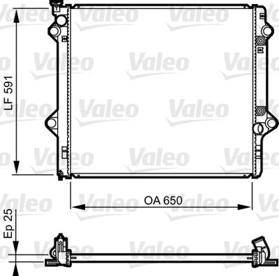 TOYOTA MOTOR SU RADYATORU TOYOTA LAND CRUISER 3,0 D 4D 02>09 OTOMATIK