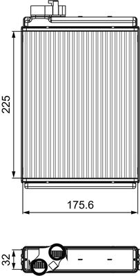 VAG KALORIFER RADYATORU ISI ESANJORU A4 08>15 A5 10>17 Q5 09>17
