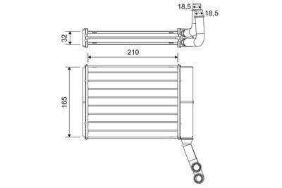PSA KALORIFER RADYATORU 407-C5