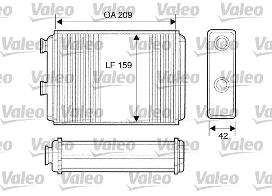 FIAT KALORIFER RADYATORU PUNTO DOBLO 1,9