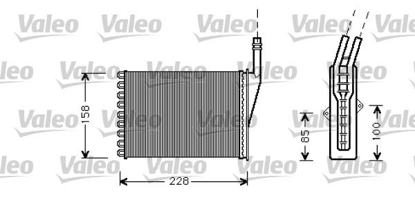 RENAULT KALORIFER RADYATORU ESPACE III – VALEO 812287