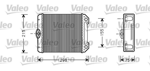 MERCEDES KALORIFER RADYATORU S-CLASS W126 85>91 C126 85>91 – VALEO 812299