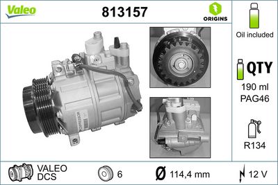 MERCEDES KLIMA KOMPRESORU W203 00>07 CL203 02>08 C209 02>09 C219 02>10 W211 02>08 W220 02>05 VITO W639 03>14