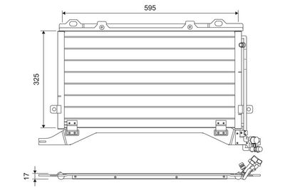 MERCEDES KLIMA RADYATORU E-CLASS W210 97>02 S210 97>03