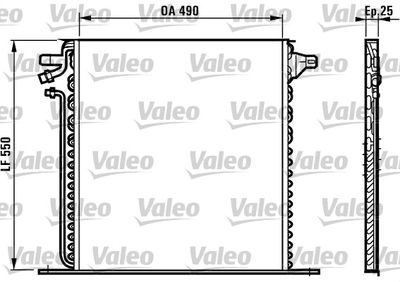 MERCEDES KLIMA RADYATORU V-CLASS 638/2 97>03 VITO 638 97>03
