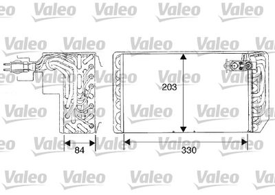 PSA EVAPORATOR PEUGEOT 607