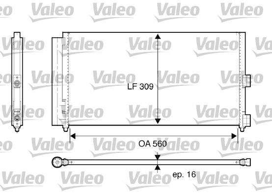 FIAT KLIMA RADYATORU (KONDANSER) DOBLO IDEA 1.3 MULTIJET / 1.9JTD 03>