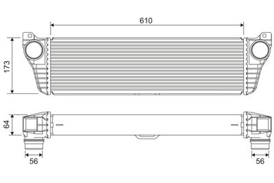 MERCEDES TURBOSARJ RADYATORU VIANO W639 10> VITO W639 10>