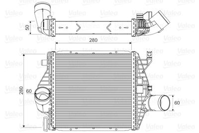 MERCEDES TURBOSARJ RADYATORU V-CLASS 638/2 96>03 VITO 638 96>03