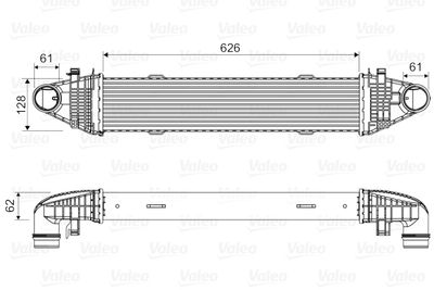 MERCEDES TURBOSARJ RADYATORU W204 09>14 S204 09>14 C204 11> W212 09>15 C207 09>16 R172 11>