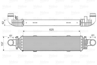 MERCEDES TURBOSARJ RADYATORU X204 08>15 W204 07>14 S204 07>14 C204 11> C218 11>17 W212 09>15 C207 09>16