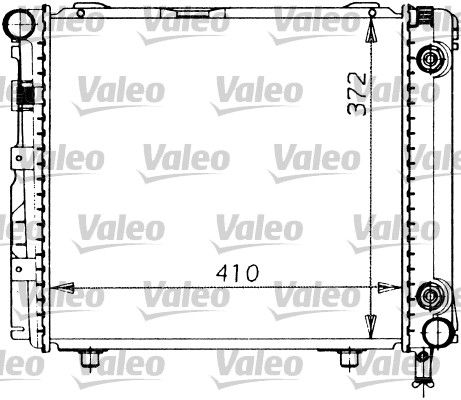 MERCEDES MOTOR SU RADYATORU (KLIMASIZ) 190 W201 84>87 W124 85>93 S124 85>92 C124 87>92 – VALEO 819201