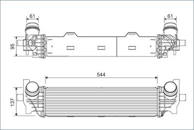 BMW TURBO RADYATORU BMW G30 F90 G11 15>