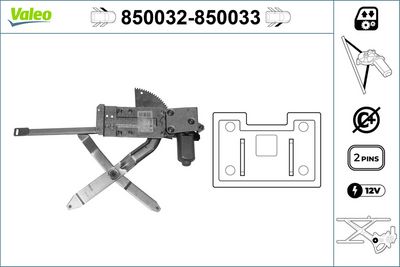 BMW CAM MEKANIZMASI (ON) / (SOL) BMW 5 1988 – VALEO 850032