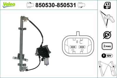 NISSAN CAM MEKANIZMASI (ON) / (SAG) PRIMERA 96 – VALEO 850531
