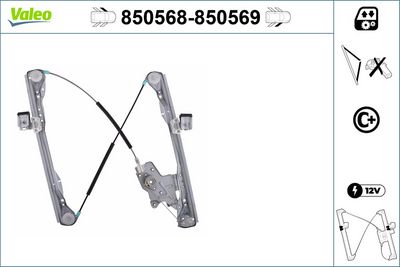 FORD ON CAM KRIKO MEKANIZMASI SAG (MOTORSUZ) FOCUS 98>04 – VALEO 850569