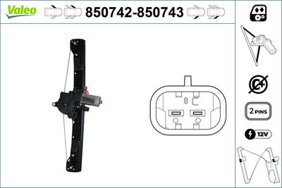 FIAT CAM MEKANIZMASI ON SOL GRANDE PUNTO – VALEO 850742