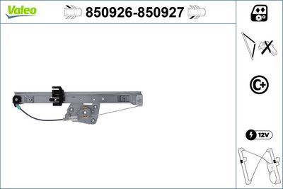 BMW CAM MEKANIZMASI ARKA SOL BMW E90 – VALEO 850926