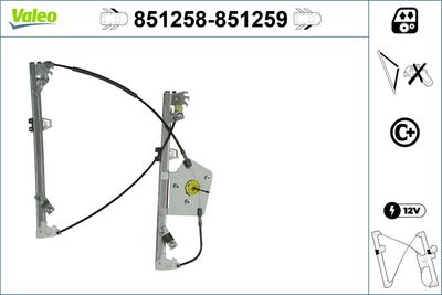 BMW CAM MEKANIZMASI ON SOL BMW X1 – VALEO 851258