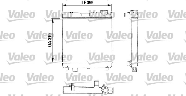 FIAT MOTOR SU RADYATORU FIAT PANDA (100_) 800 900 650 81>04