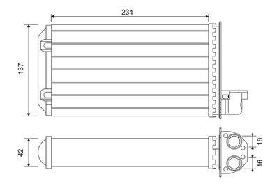 PSA KALORIFER RADYATORU P205 P205 II P309 85>