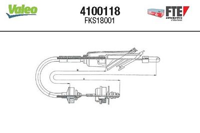 DEBRİYAJ TELİ PEUGEOT 106 1.1 92> – VL4100118
