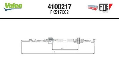 DEBRIYAJ TELI 0 OPEL COMBO 71 CORSA A HATCHBACK S83 CORSA A TR S83 CORSA B S93 CORSA B BOX S93 TIGRA  S93 – VL4100217