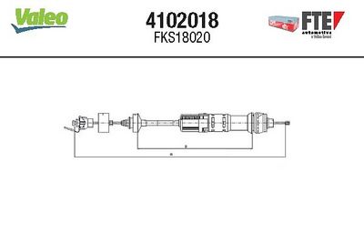 DEBRIYAJ TELI 0 PSA XSARA N1 XSARA BOX BODY   ESTATE XSARA BREAK N2 XSARA COUPE – VL4102018