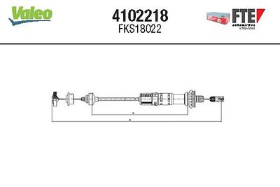 DEBRIYAJ TELI 0 PSA 206 HATCHBACK 2A C 206 SW 2E K – VL4102218