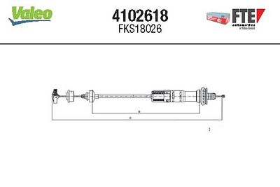 DEBRİYAJ TELİ PEUGEOT P206 98 OTOMATİK AYARLI – VL4102618