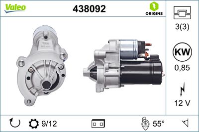 MARŞ MOTORU PEUGEOT 407 CITROËN XSARA PEUGEOT 206  C5 I 307 C4 – VL438092