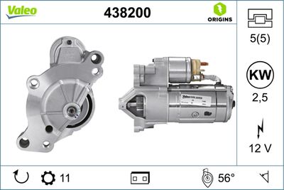 MARŞ MOTORU 12V 11DİŞ CITROËN C4 II PEUGEOT 508 I C5 III 407  308 I 3008 5008 II – VL438200