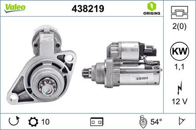 MARŞ MOTORU 12V 10DİŞ SKODA SUPERB II OCTAVIA II GOLF V-VI PASSAT A3 JETTA III IBIZA IV  LEON POLO F ABIA II – VL438219