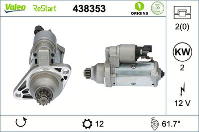 MARŞ MOTORU VW PASSAT SEAT LEON JETTA III-IV SKODA SUPERB YETI LEON GOLF VI-VII CADDY III-IV A3 TOUR AN Q2 TOURAN – VL438353