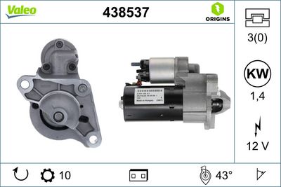 MARŞ MOTORU VOLVO 3.0 Tİ GEARTRONİC – VL438537