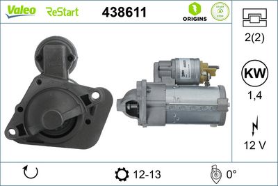 MARŞ MOTORU ORJINAL RENAULT-NISSAN – VL438611