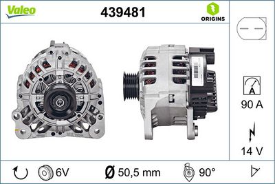 ALTERNATÖR SEAT IBIZA III-IV SKODA FABIA VW POLO ROOMSTER  TOLEDO IV – VL439481