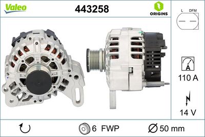 ALTERNATÖR VW POLO SEAT IBIZA III-IV CORDOBA SKODA FABIA I-II ROOMSTER – VL443258