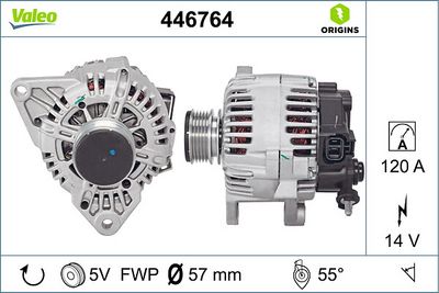 ALTERNATÖR 120A HYUNDAI İ20 KIA CEED – VL446764