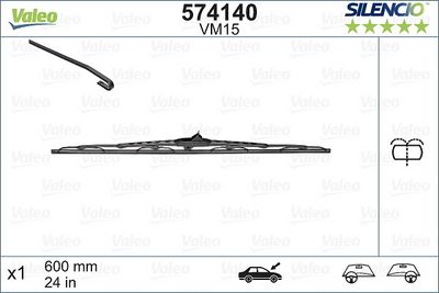 SİLECEK SÜPÜRGESİ 600MM MOVANO-TRAFIC-MASTER 00–> (ST+YT) SU FISKIYELI – VL574140