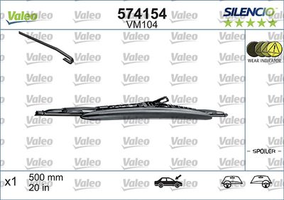SİLECEK SÜPÜRGESİ 500MM ASTRA-CORSA 3/5 KAPI – VL574154