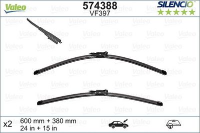 SİLECEK SÜPÜRGESİ FLAT BLADE (X2) QASHQAI – VL574388