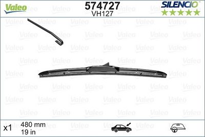 SİLECEK SUPURGESİ HİBRİD VM127 (X1) (475 MM)  #DEĞER! – VL574727