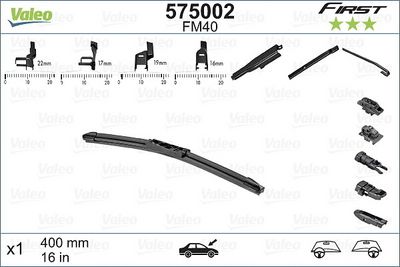VALEO MUZ SİLECEK 400 mm (4 APARATLI) (1 AD) – VL575002